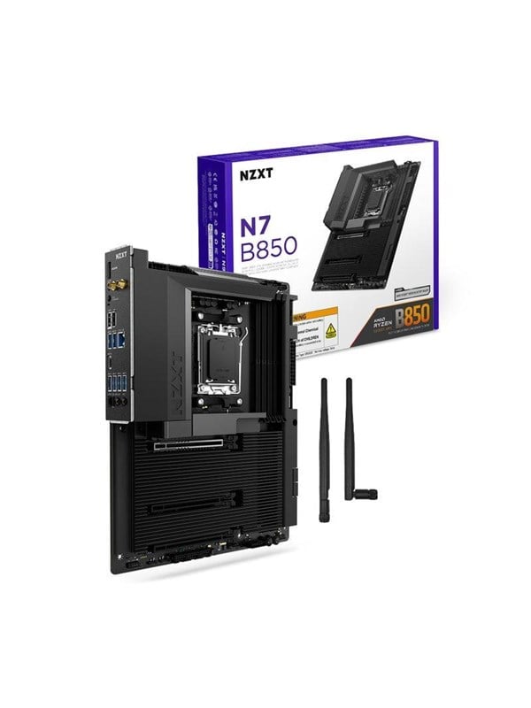 NZXT N7 B850 Emolevy - AMD B850 - AMD AM5 - DDR5 RAM - ATX