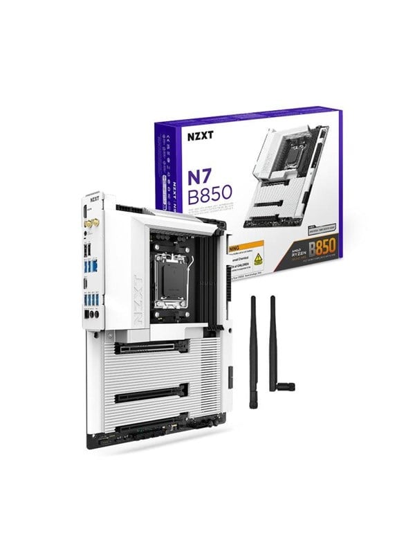NZXT N7 B850 Emolevy - AMD B850 - AMD AM5 - DDR5 RAM - ATX