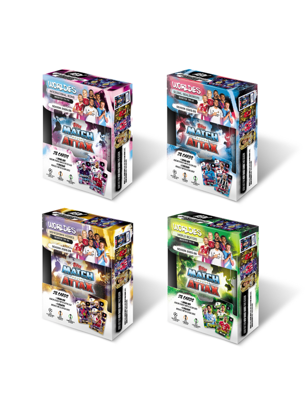 Topps Match Attax Champions League Booster Tin - Assorted