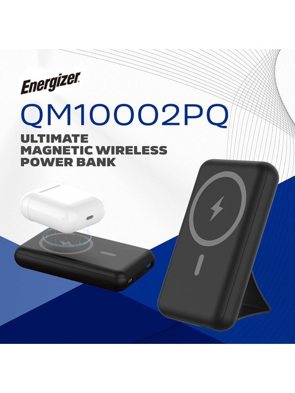 Energizer Magneettinen Langaton Varavirtalähde - 15W