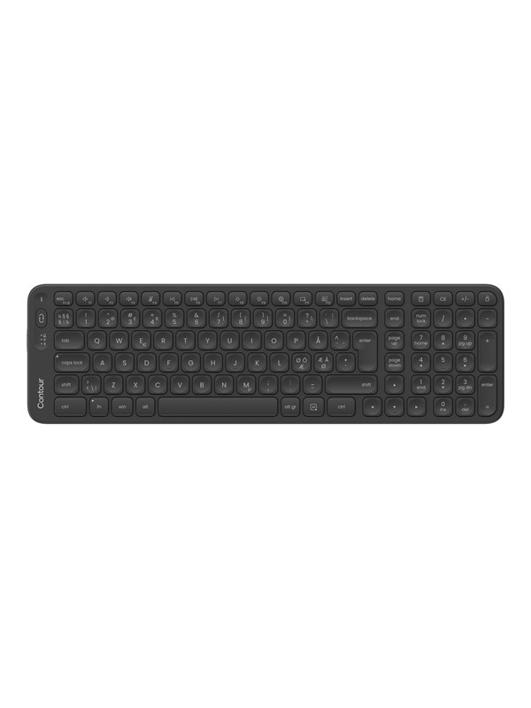 Contour Balance Mid-Size Keyboard Wireless Pan Nordic Layout - Näppäimistö - Pohjoismainen