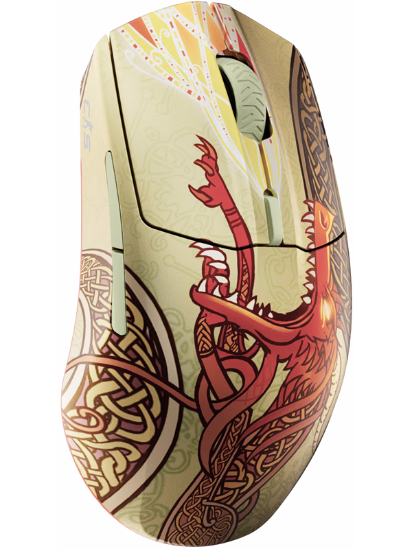 SteelSeries CS2 Dragon Lore Edition - Pelihiiri - Optinen - 6 painiketta - Kulta