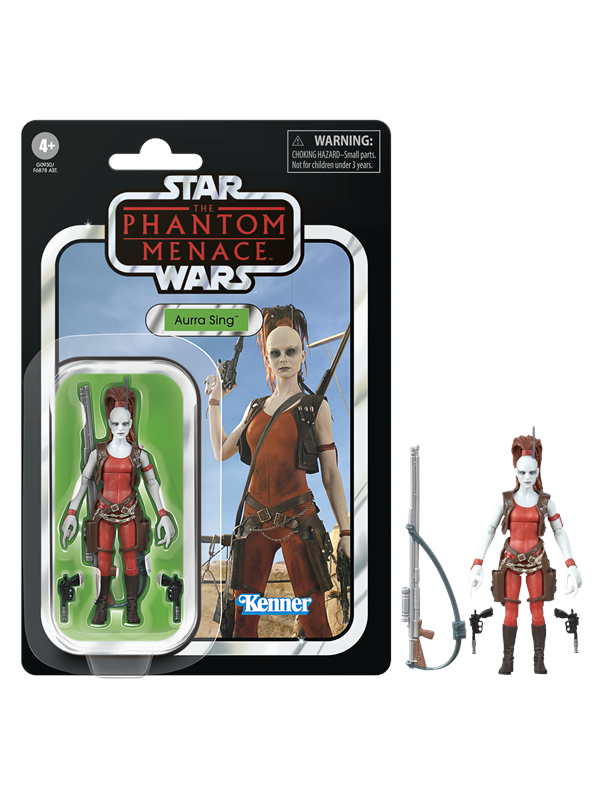 Star Wars The Phantom Menance The Vintage Collection Aurra Sing 9.5 cm
