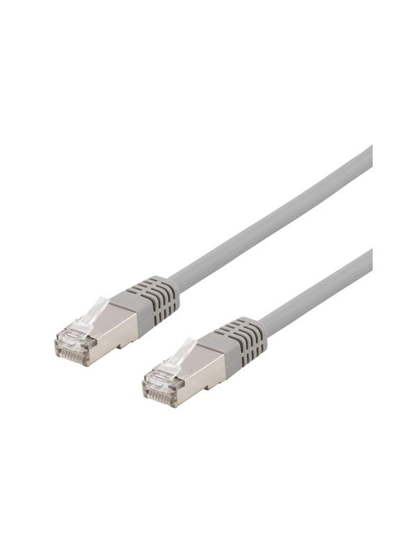 Deltaco LAN CAT 6 - SFTP - Harmaa - 7m