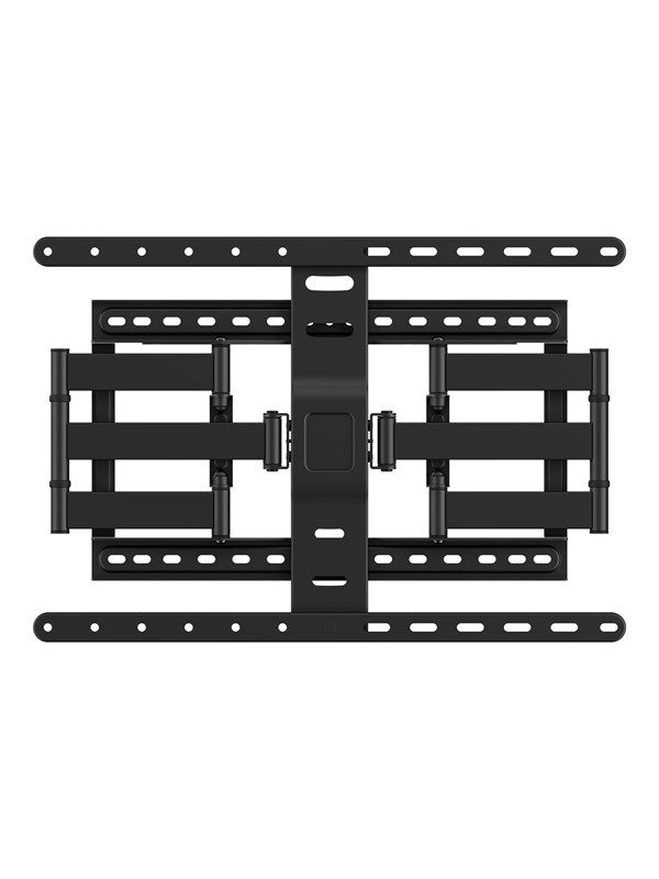 Deltaco Office mounting kit - for flat panel - ultra-slim full motion tilt 60 kg - black - Max 60 kg - recommended for 90 "