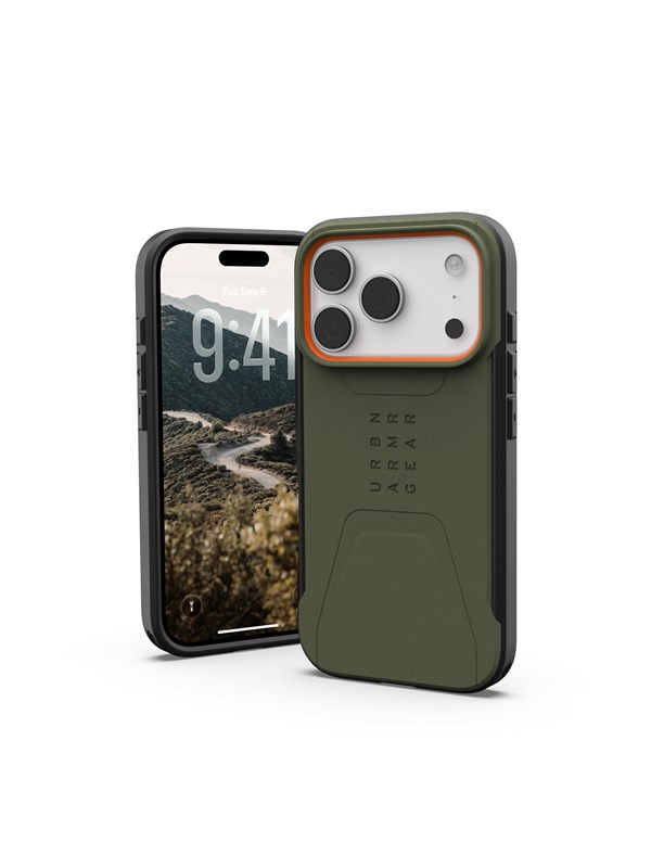 UAG Civilian Magsafe - Olive/Orange - iPhone 17 Pro