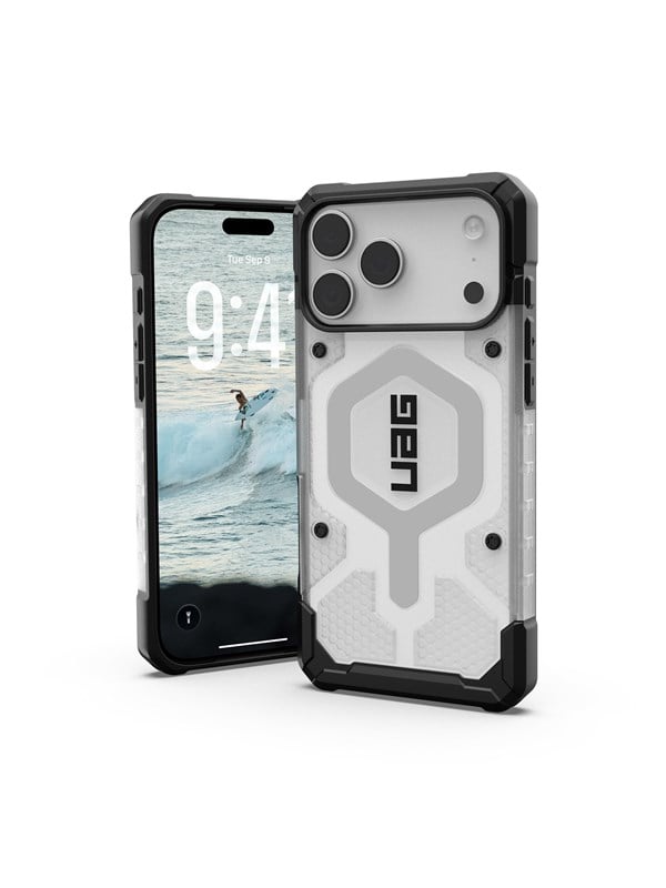 UAG Pathfinder Clear Magsafe - Ice/Silver - iPhone 17 Pro Max