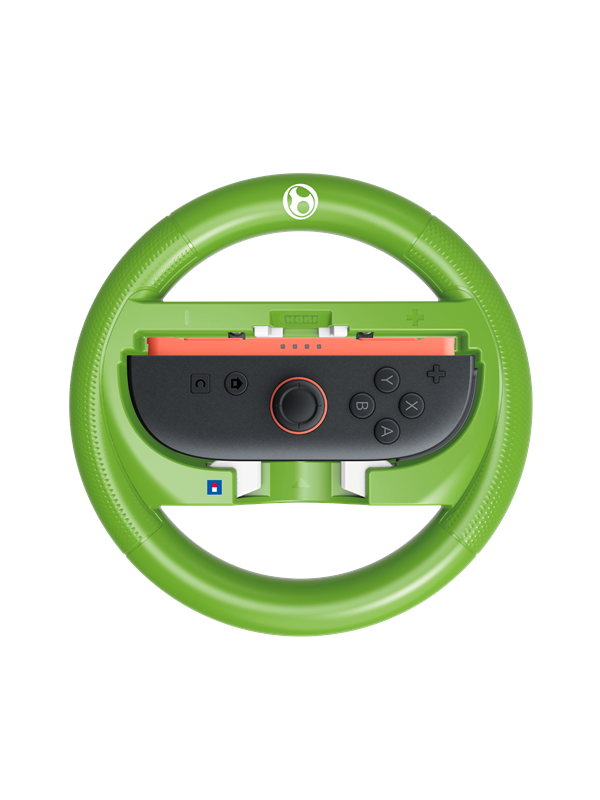 HORI Mario Kart Racing Wheel - Switch 1 & 2 - Yoshi - Wireless