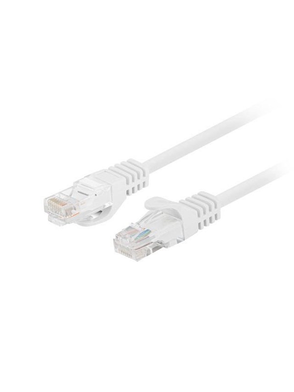 Lanberg patch cable - 3 m - white RAL 9010 - Valkoinen - 3m