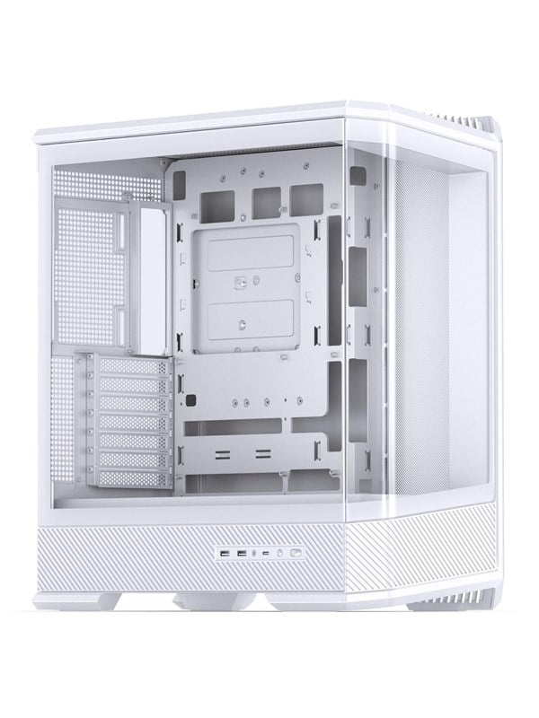 Jonsbo D400 Midi Tower ATX Tempered Glass - whit - Kotelot