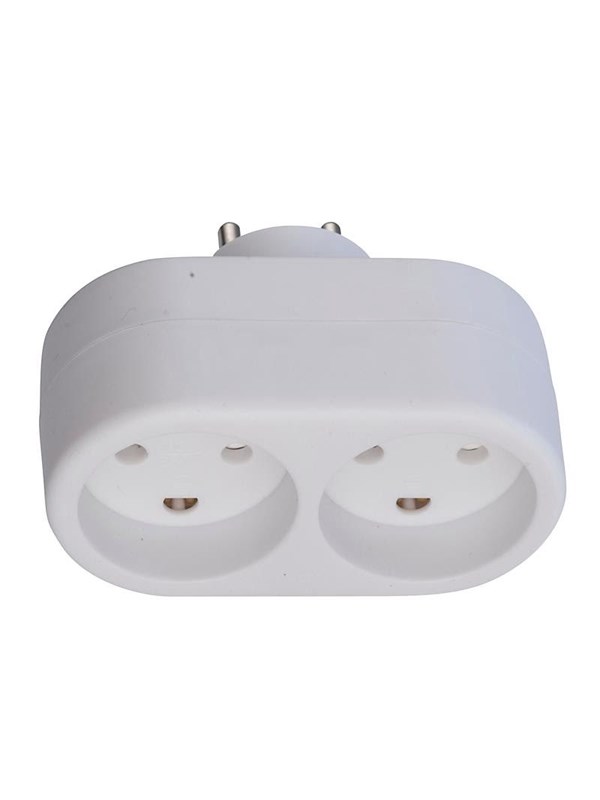 Thorkild Larsen Double Plug D2 2 Round Outlets