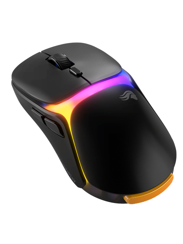 Glorious Model O3 Wireless - Black - Pelihiiri - Optinen - 6 painiketta - Musta