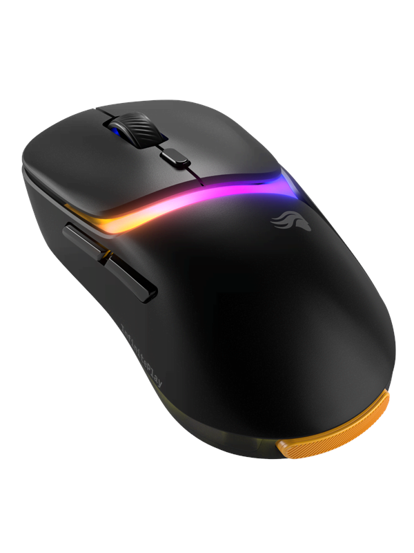 Glorious Model D3 Wireless - Hiiri - Optinen - 6 painiketta - Musta