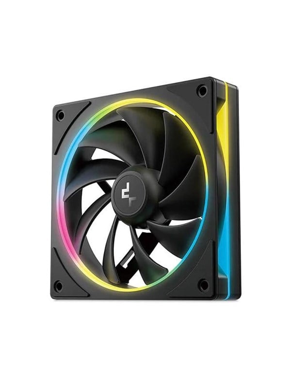 DeepCool FL12 SE 3-1 - Kotelotuuletin - 120mm - Musta RGB LED valolla - 29 dBA