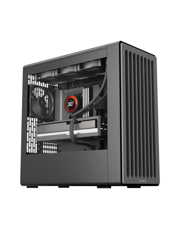Havn BF 360 - Black - Kotelot - Miditower - Musta