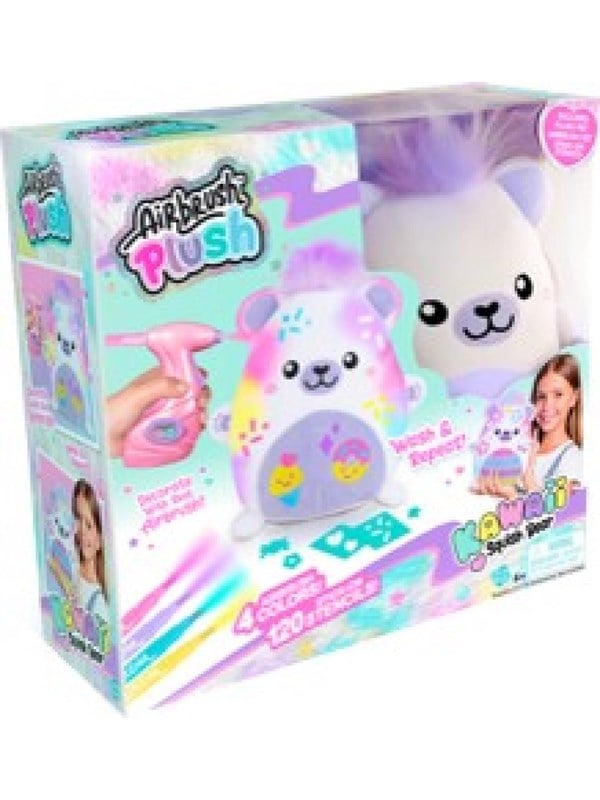 Airbrush Plush Kawaii Bear
