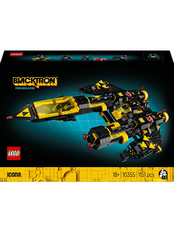 LEGO Icons 10355 Blacktron Renegade