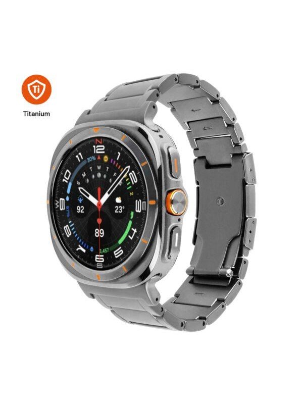 FIXED Titanium Strap for Samsung Galaxy Watch Ultra Natural Titanium