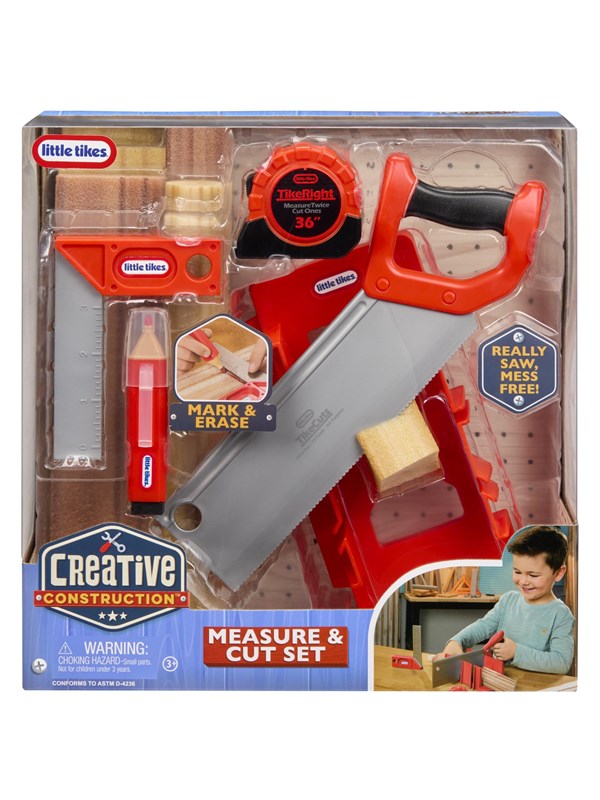 Little Tikes Creative Construction Measure and Cut Set