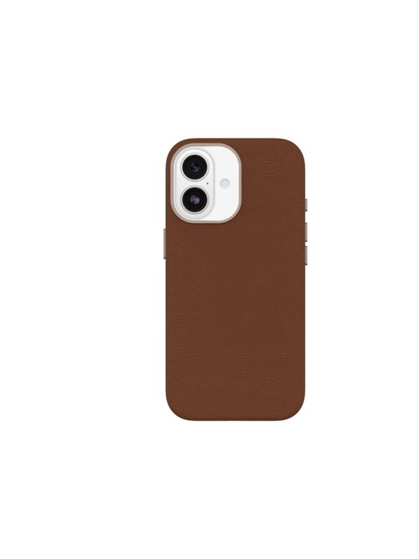 OtterBox Symmetry Cactus Leather Camera Control Apple iPhone 17 Desert Saddle - brown