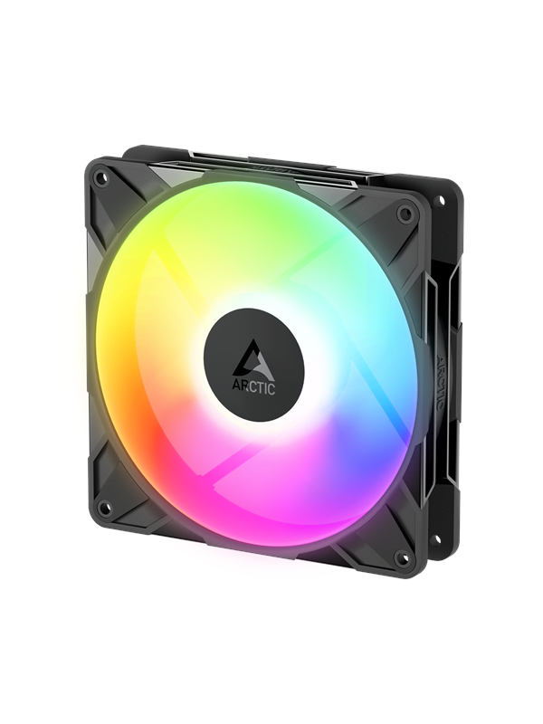 Arctic P14 Pro Reverse A-RGB - Kotelotuuletin - 140mm - Musta RGB LED valolla