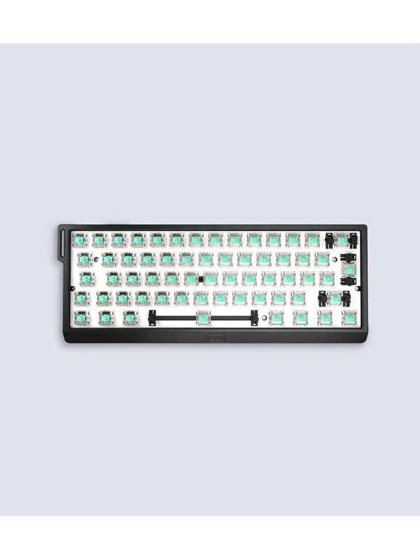 Wooting 60HE+ - ISO - No Keycaps - Linear60 (Rev1) - Pelinäppäimistö - ilman numpadia - Universal - Musta