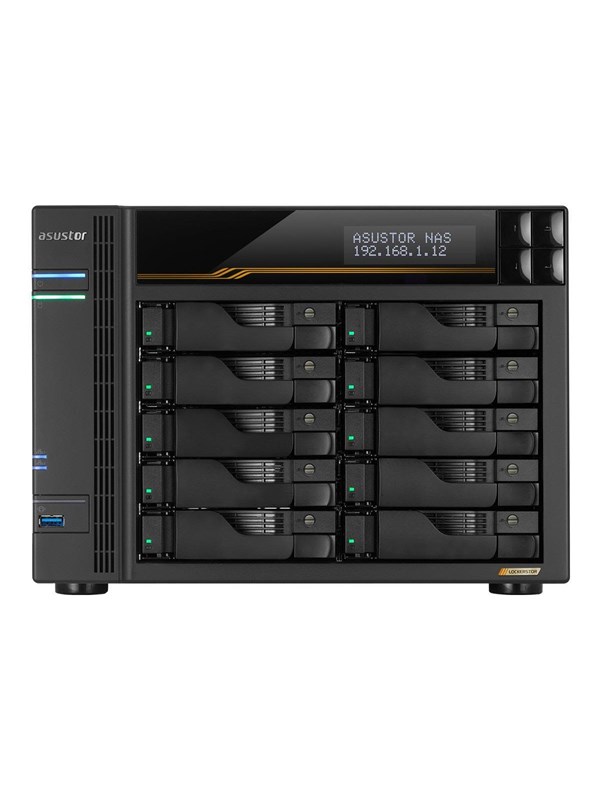 ASUSTOR Lockerstor 10 Gen3 AS6810T - NAS-Palvelimet