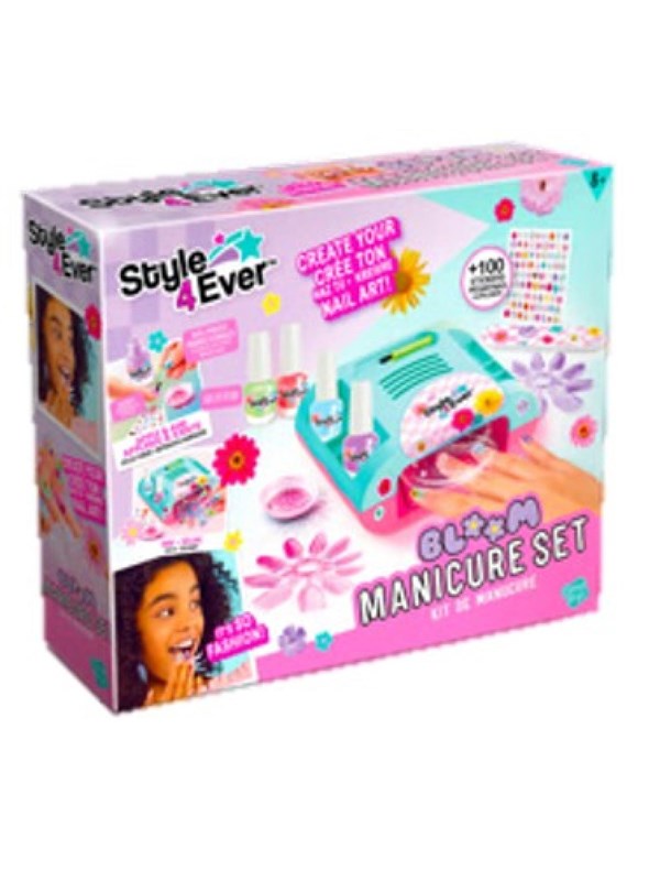 Style 4 Ever Bloom Nail Art Manicure Set