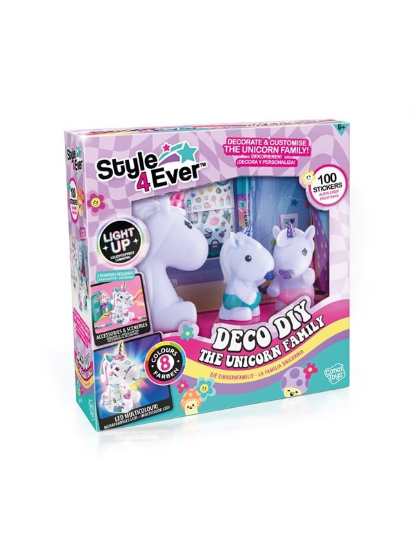 Style 4 Ever The Unicorn Family Light Up