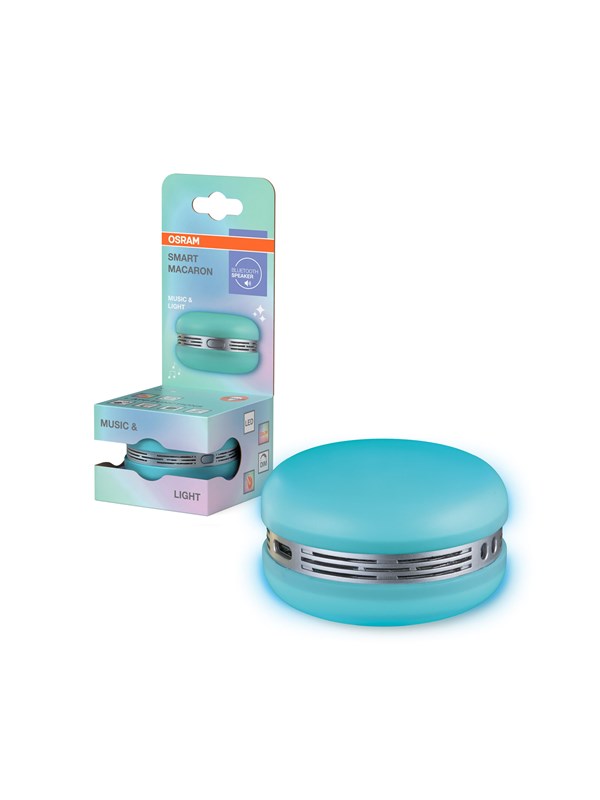 Osram SMART+ BT Speaker & Light Macaron RGB blå