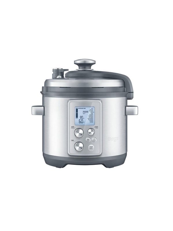 Sage SPR 700 BSS Pressure Cooker Deep fryer - Brushed Steel
