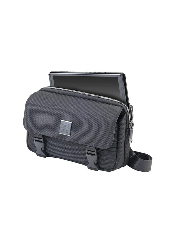 BigBen Interactive Official Horizontal Bag - Black (Nintendo Switch 2/Nintendo Switch) - Miscellaneous Lisävarusteet pelikonsoleille - Nintendo Switch