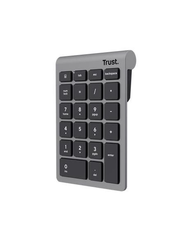 Trust Xalas numeric keypad - Numeroryhmän - Harmaa