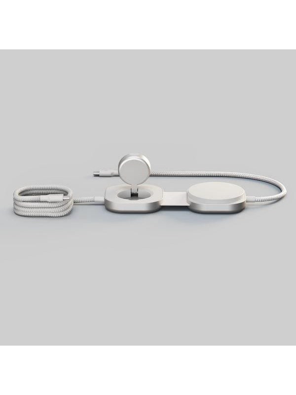 ZENS Charging Cable USB C-C Pro 3 - Magnetic Wireless Charger - White