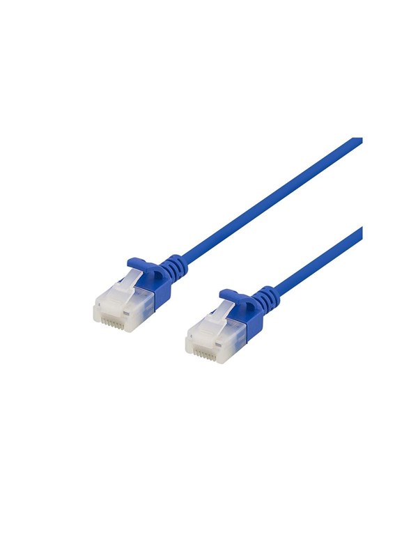 Deltaco patch cable - 1.5 m - blue - Sininen - 1meter