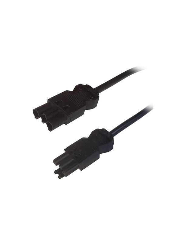 Deltaco - power extension cable - GST18i3 to GST18i3 - 3 m