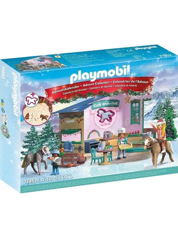 Playmobil Adventtikalenteri - Leivontaa Rider Caféssa