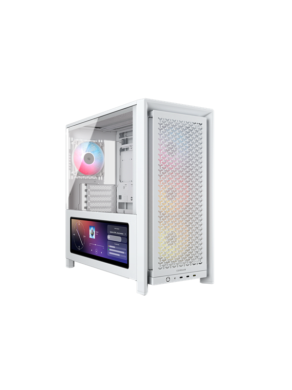 Corsair FRAME 4000D LCD RS ARGB - Kotelot - Miditower - Valkoinen