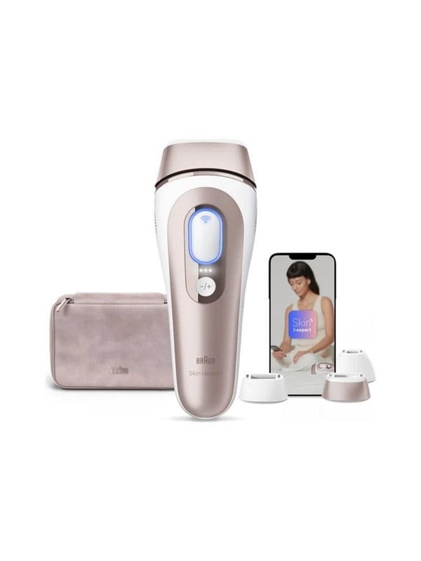 Braun Silk-expert Pro 7 PL7253 -IPL-valoimpulssilaite, ruusukulta, valkoinen