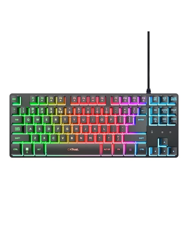 Trust GXT833 Thado TKL - Pohjoismainen - Musta