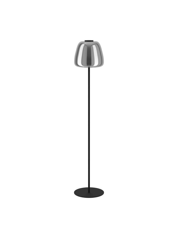 EGLO ALFERO-Z LATTIA RGB/CCT 2000LM MUSTA/KROMI/TRANSP.
