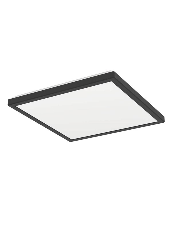 EGLO ROVITO-Z KATTO 290X290 RGB/CCT 14.4W 2000LM KAUKOSÄÄTIMELLÄ B. IP44 MUSTA