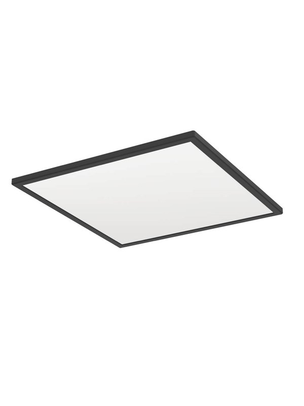 EGLO ROVITO-Z KATTO 500X500 RGB/CCT 28.8W 4200LM KAUKOSÄÄTIMELLÄ B. IP44 MUSTA