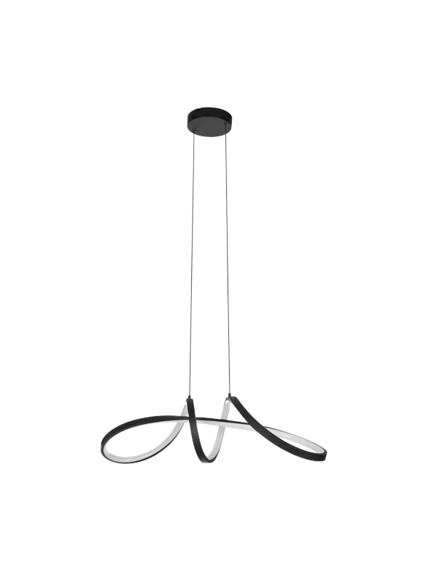 EGLO CALAROSSA-Z RIIPPUVALAISIN RGB/CCT 3.7W 500LM MUSTA