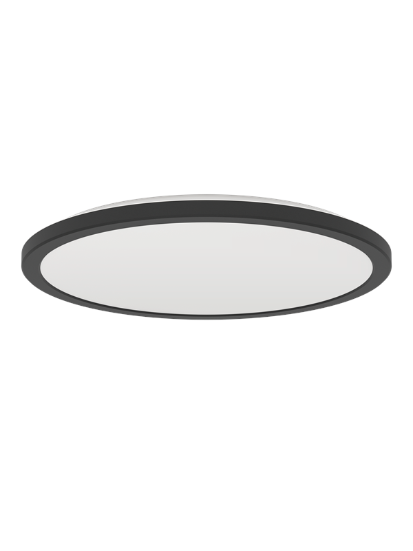 EGLO ROVITO-Z KATTOVALAISIN Ø390 RGB/CCT 21W 2625LM KAUKOSÄÄTIMELLÄ B. IP44 MUSTA
