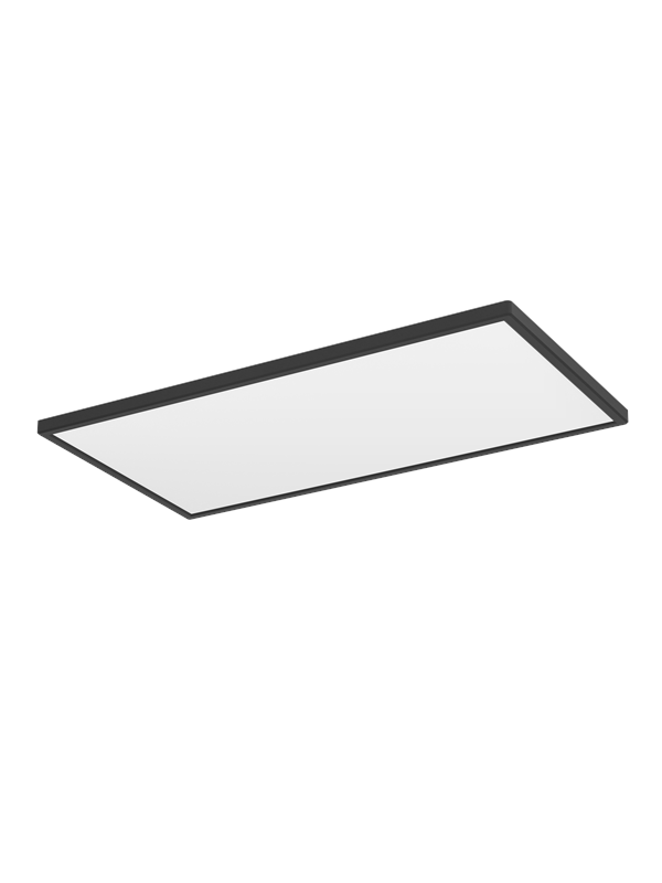 EGLO ROVITO-Z KATTO 570X300 RGB/CCT 21W 3000LM IP44 MUSTA