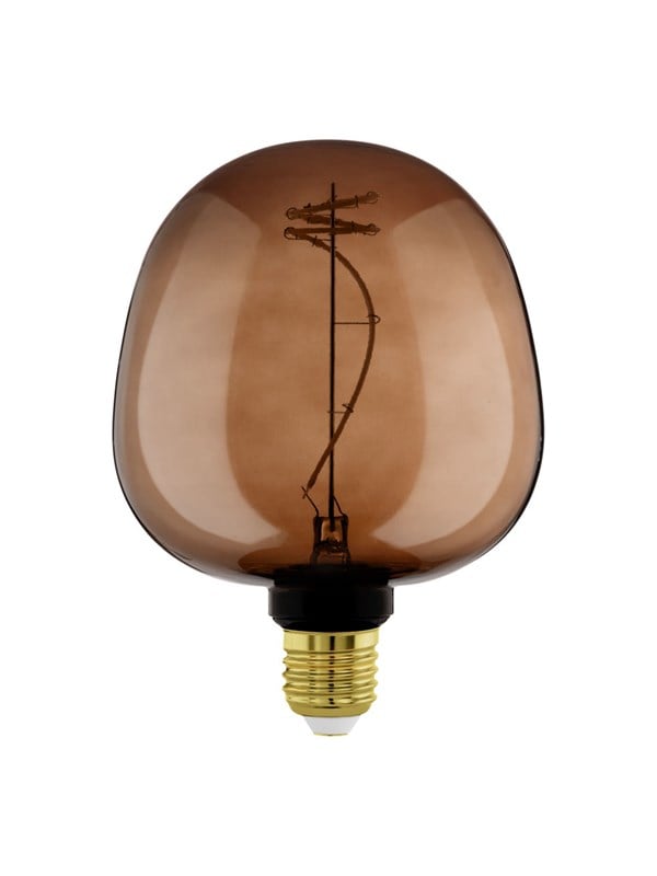 EGLO LED-lamppu G125 4W 40LM 2000K DIM. KONJAKKI E27