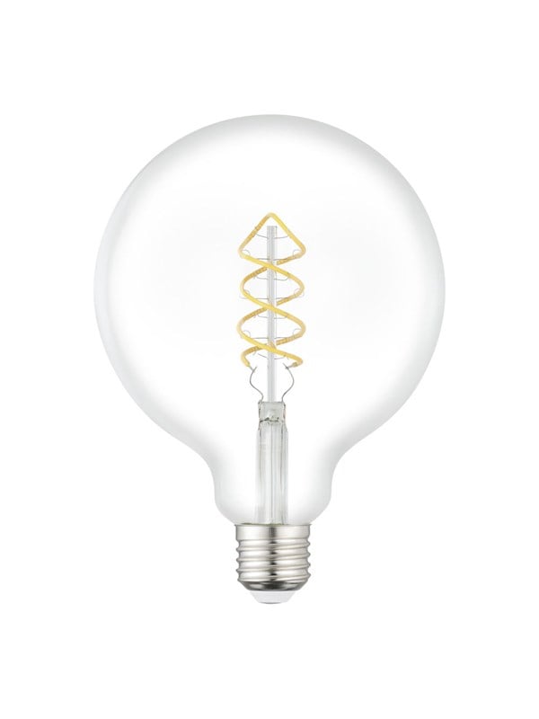 EGLO LED-lamppu G125 SPIRAALI 7.3W 806LM 2700K KIRKAS E27