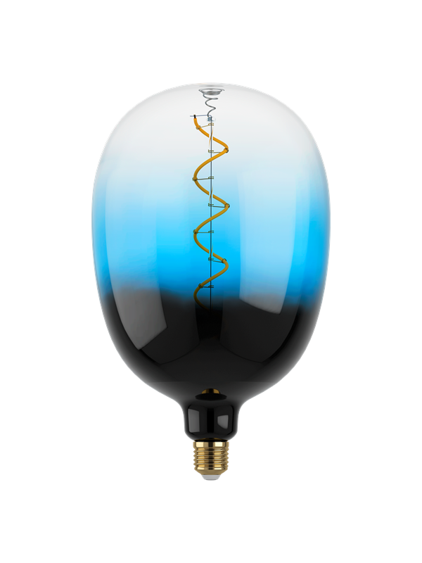 EGLO LED-lamppu T180 DECO SPIRAL 4W 85LM 2000K DIM. SININEN E27