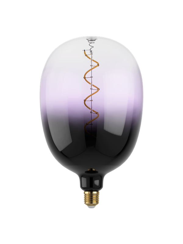 EGLO LED-lamppu T180 DECO SPIRAL 4W 85LM 1800K DIM. PURPPURA E27